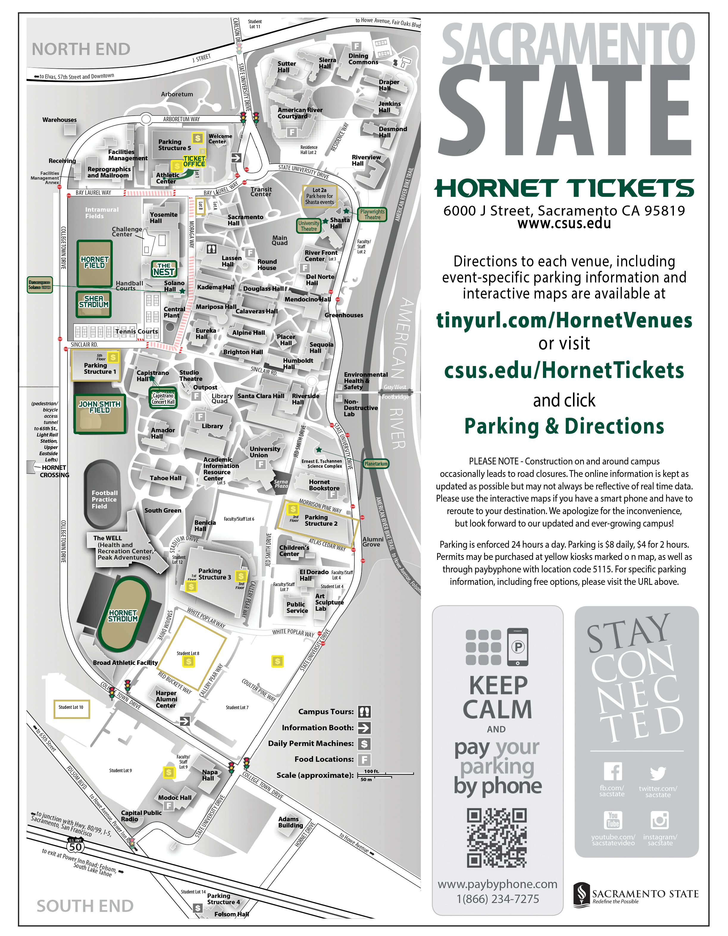 Parking and Directions | Sacramento State