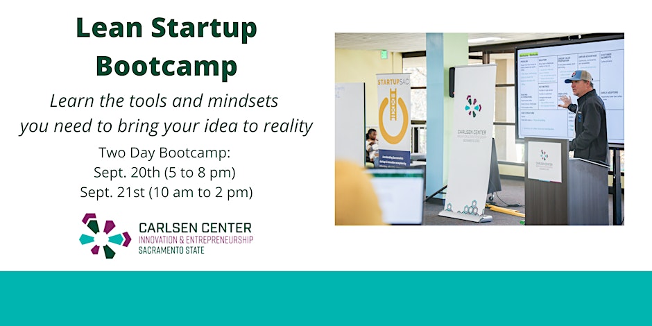 Title image for Sept 2024 Lean Startup Bootcamp