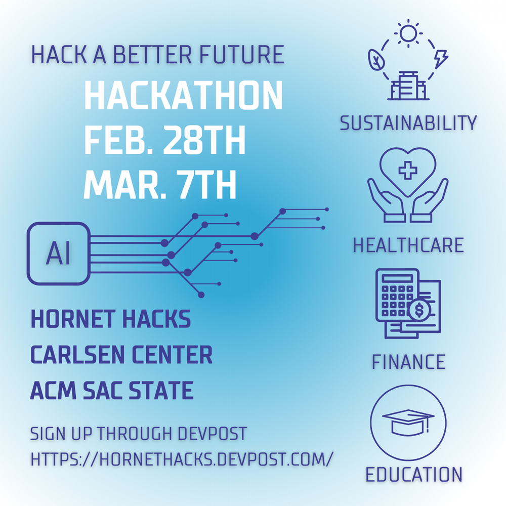 Title image for Spring 25 AI Hackathon