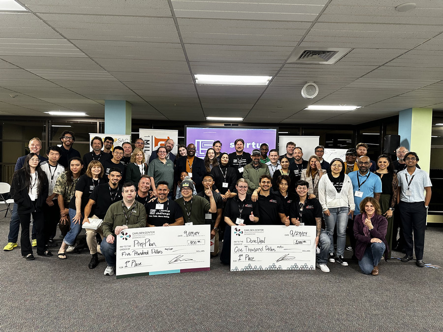 Fall 2024 Startup Challenge winners and participants