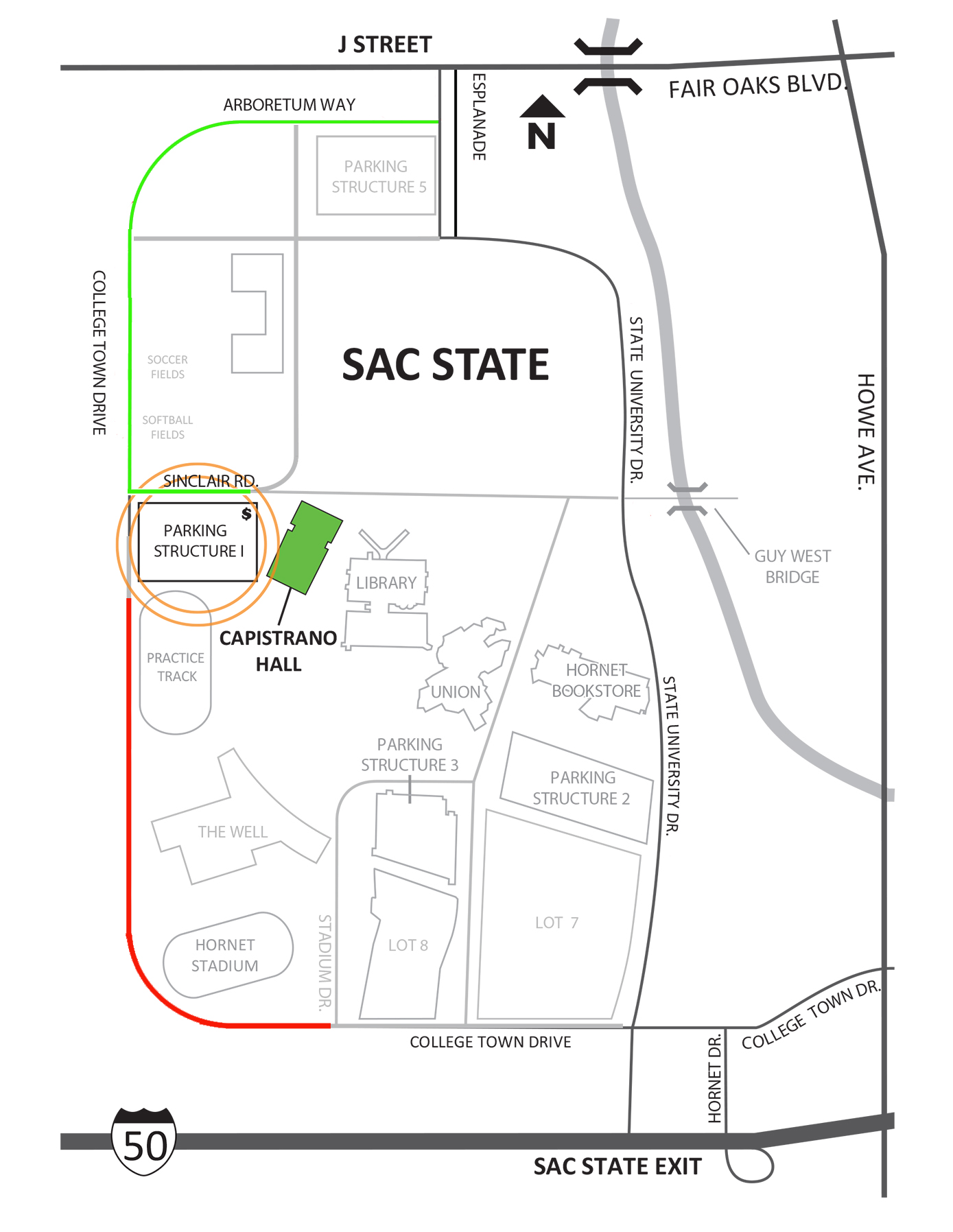 road closure map