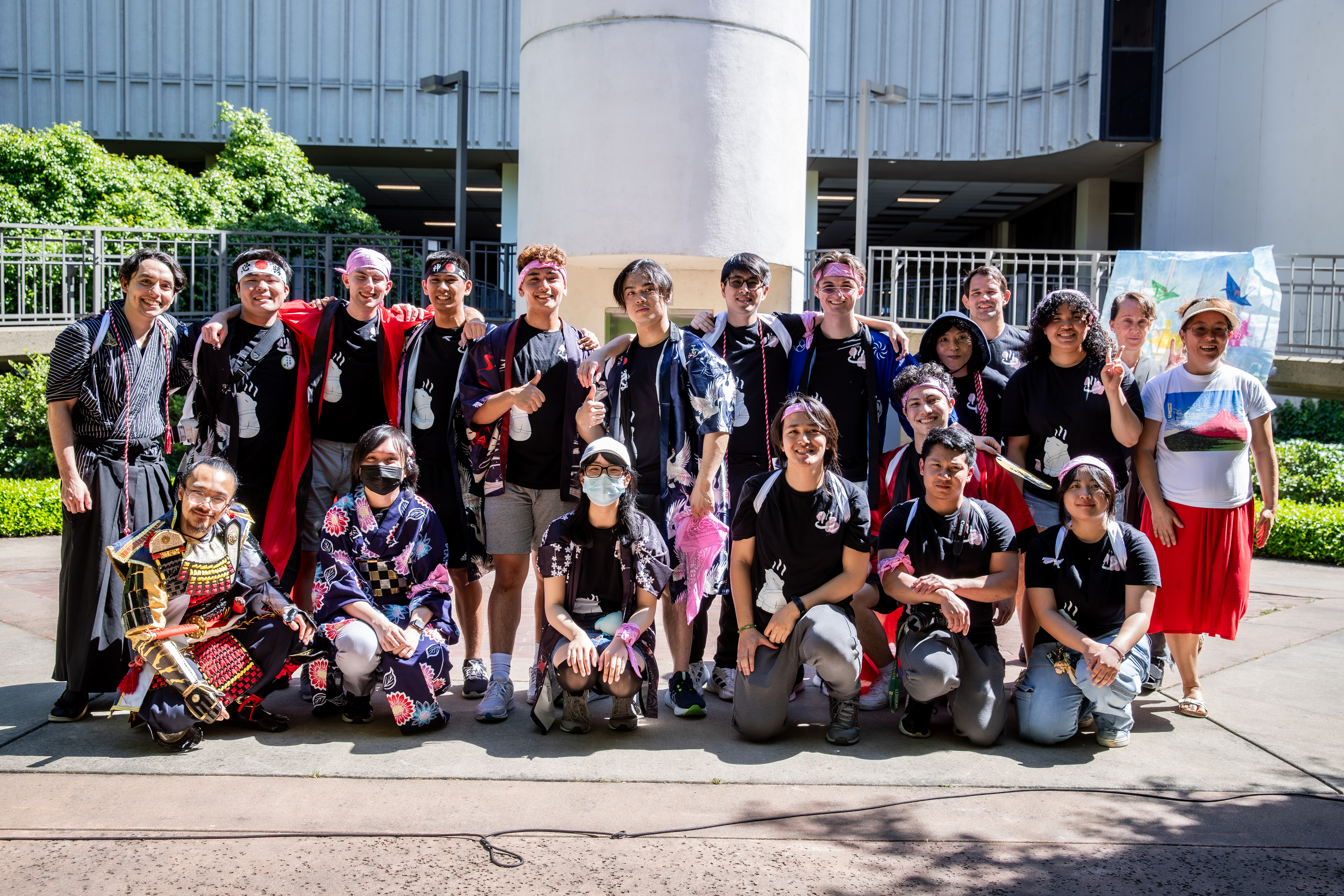 Student participants for Japan Day 