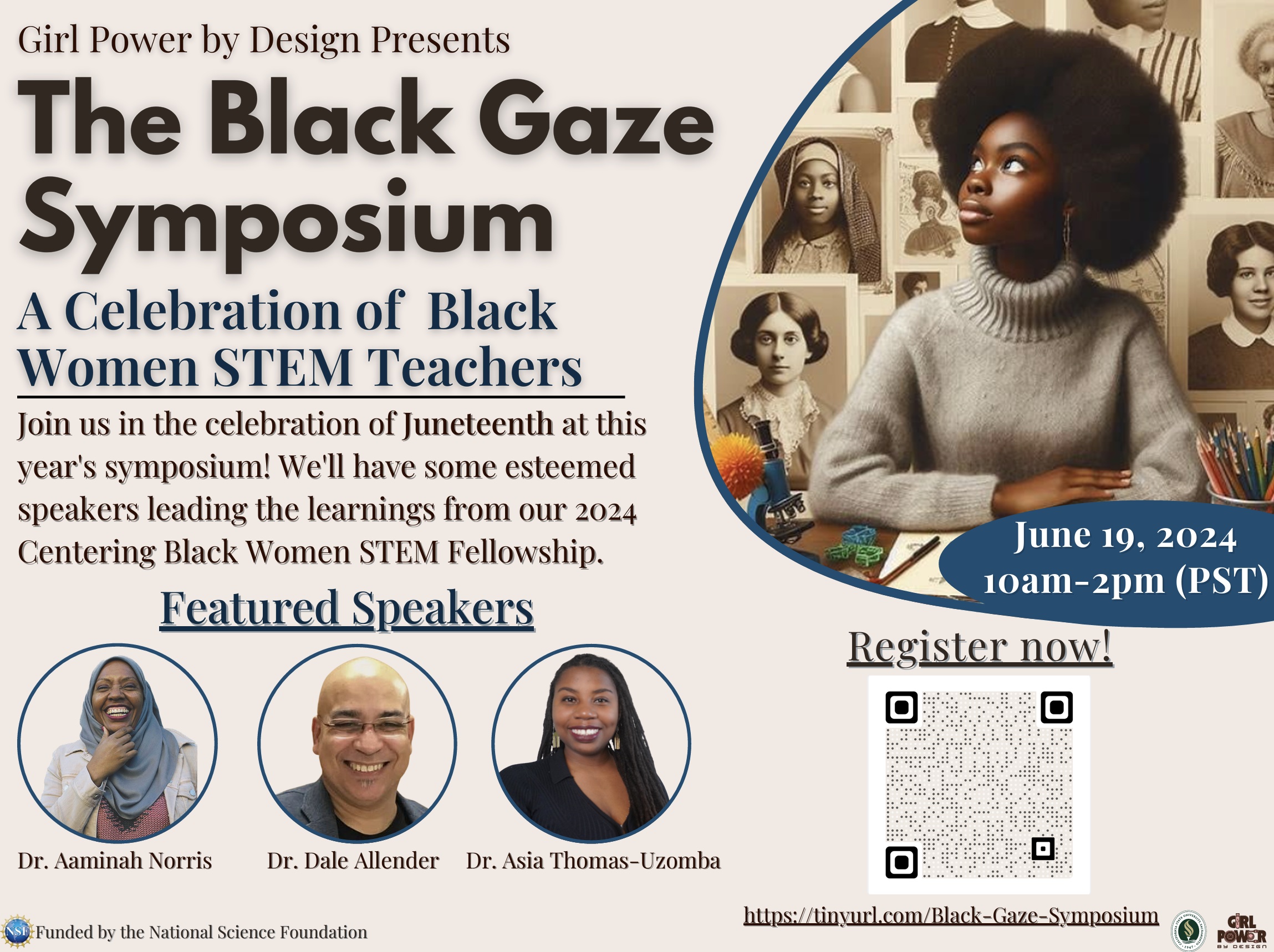 Black Gaze Symposium Flyer