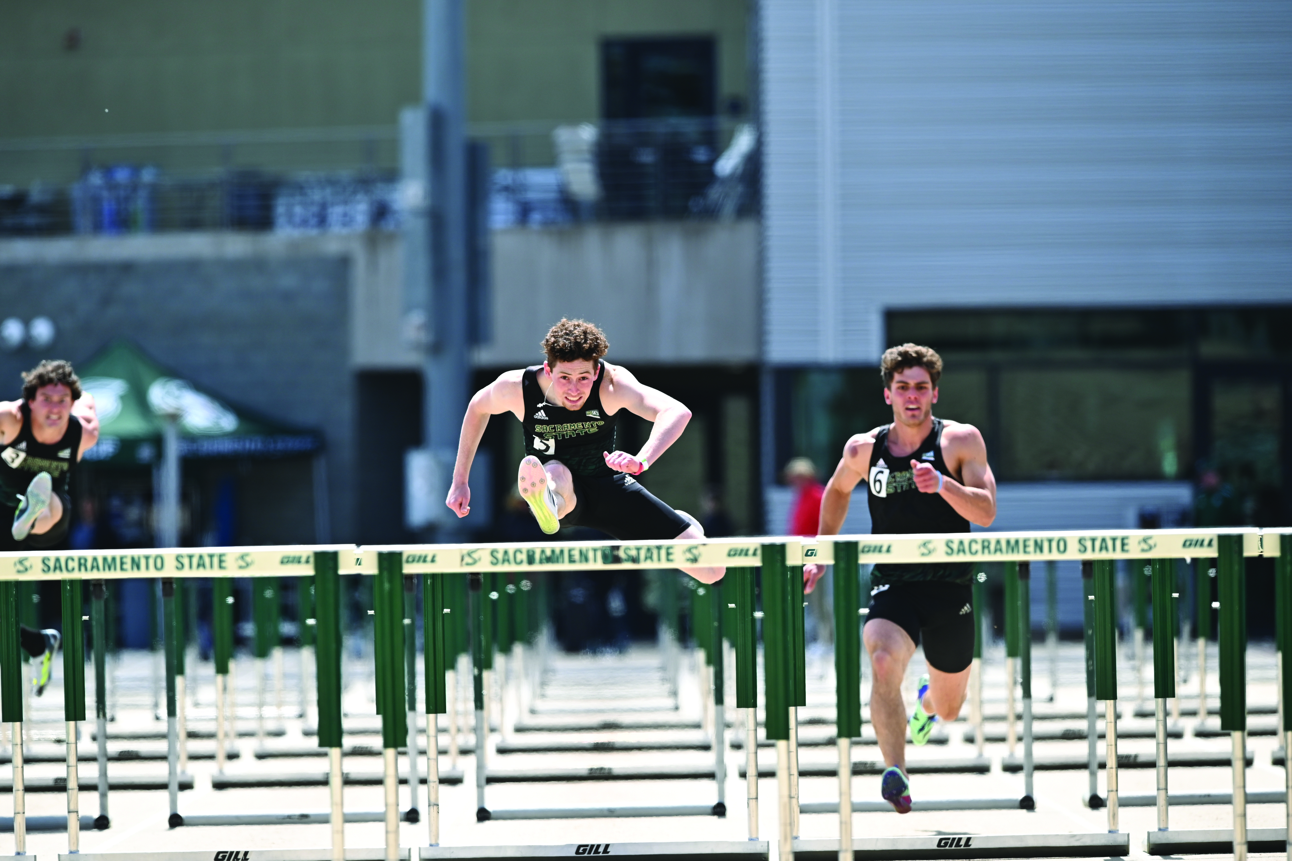 Photo: track and field hurdles