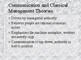 classical management