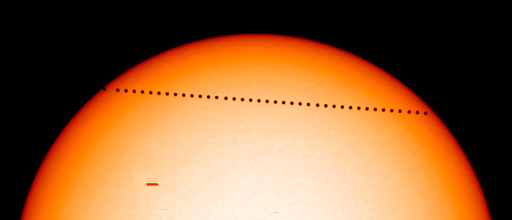 Image of 2003 transit of Mercury