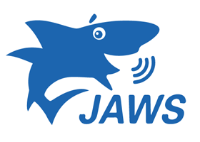 Image logo for JAWS.