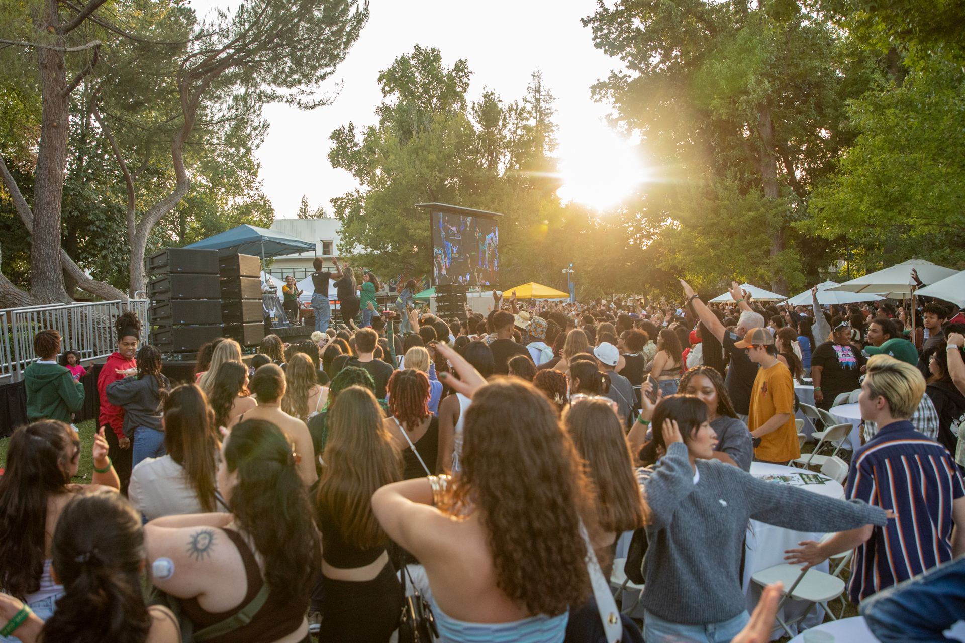 More than 10,000 visitors attend the Hornet Nest Fest at the start of the fall semester