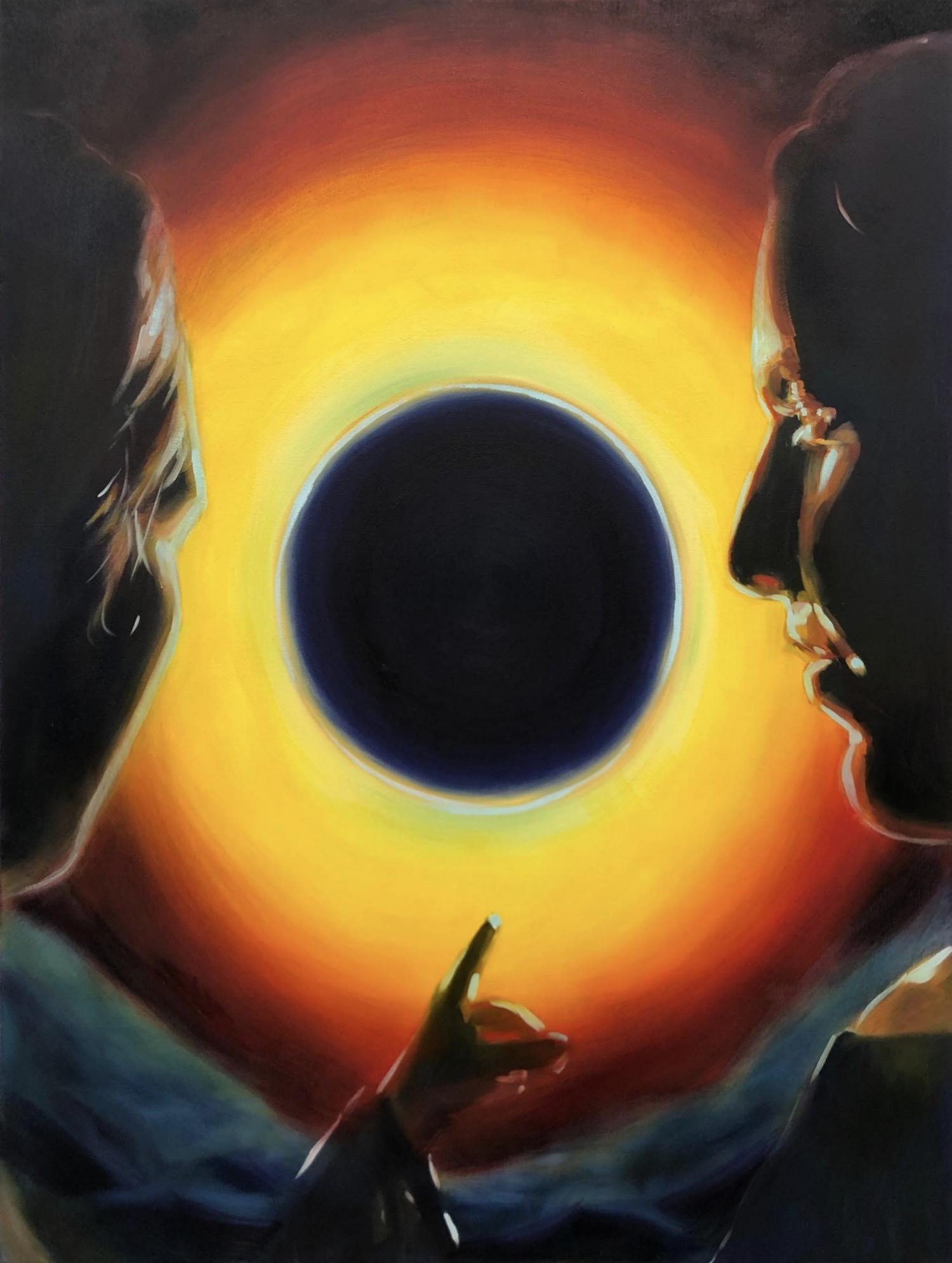 image of a painting titled the end by nicole keith